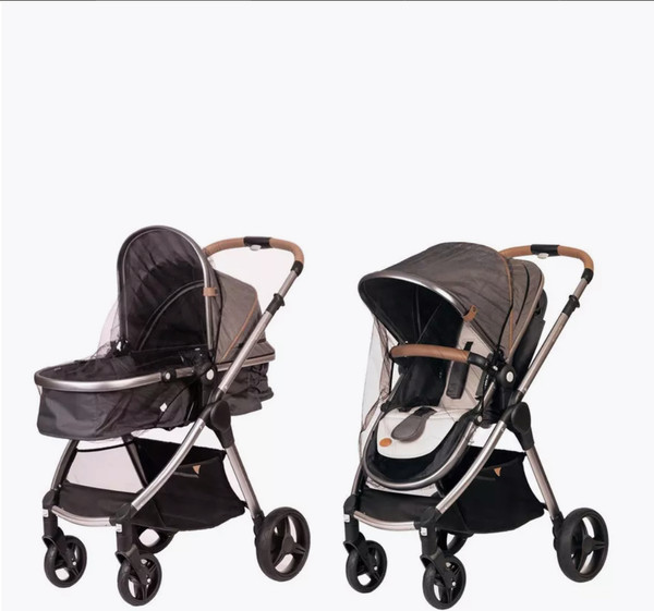 Изображение товара Москитная сетка для коляски BabyOno Универсальная / 072/01 (черный)