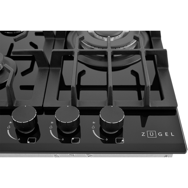 Изображение товара Газовая варочная панель Zugel ZGH450X
