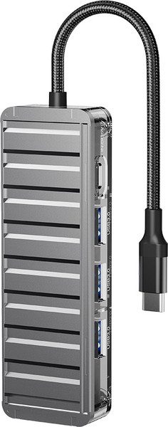 Изображение товара USB-хаб XO USB-хаб 5в1 / HUB015