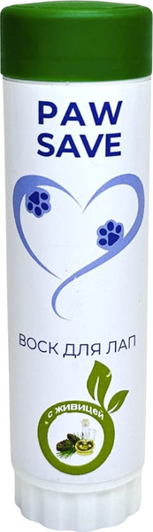 Изображение товара Средство для ухода за лапами животных Пав-Сэйв Воск с живицой / ПС-03 (50г)