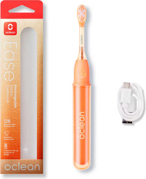Изображение товара Электрическая зубная щетка Oclean Ease N1800 (оранжевый)