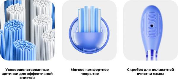 Изображение товара Электрическая зубная щетка Oclean Ease N1800 (синий)