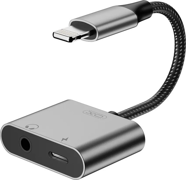 Изображение товара Адаптер XO С Lightning на Lighting + 3.5мм / NB-R258B