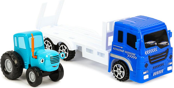 Изображение товара Набор игрушечной техники Технопарк Синий Трактор / BLUTRA-7-AUTO