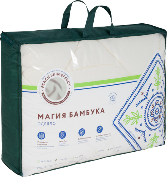 Изображение товара Одеяло ИвШвейСтандарт Магия Бамбука ОМБ-18вБ 172x205