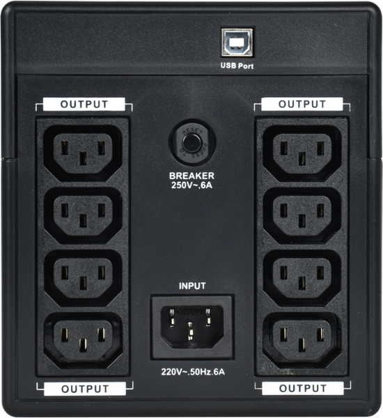 Изображение товара ИБП ITK Electra EET-1200VA-1-002
