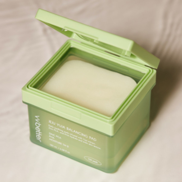 Изображение товара Пэд для лица VVbetter PCA, PHA, Moisture TM B / Jeju Yuja Balancing Pad с цинком (120шт)