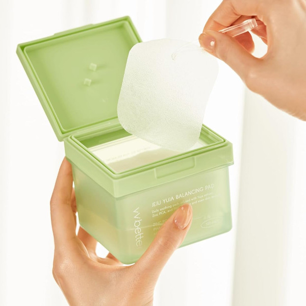 Изображение товара Пэд для лица VVbetter PCA, PHA, Moisture TM B / Jeju Yuja Balancing Pad с цинком (120шт)
