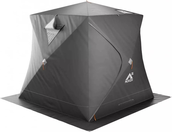 Изображение товара Палатка-баня MORZH Куб XL Light с внутренним тентом (черный)