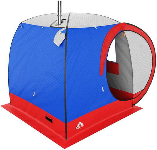 Изображение товара Палатка-баня MORZH Sky Lux 1 окно (триколор)