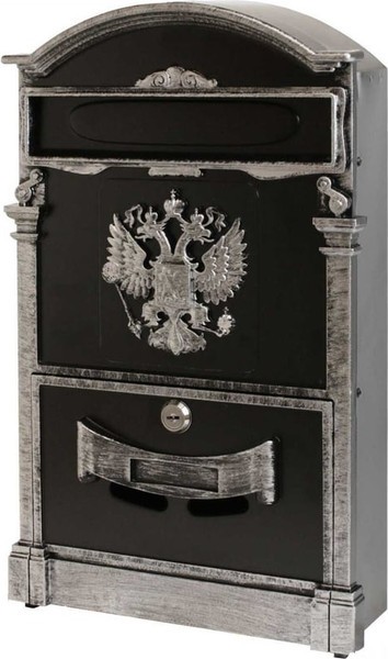 Изображение товара Почтовый ящик Аллюр Герб №4011В (старое серебро)