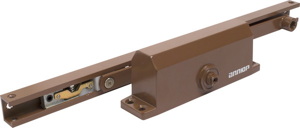 Изображение товара Доводчик с рычагом Аллюр Comfort ДД 168/3-4 AH-C RAL8024 (коричневый)