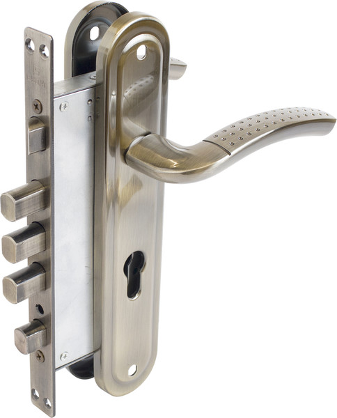 Изображение товара Замок врезной БУЛАТ Альфа ЗВ 4-4B.60.80.01.01-R без ц/м ЗВ4-0526R (бронза)