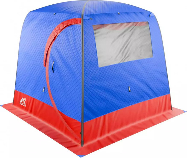 Изображение товара Палатка-баня MORZH XL Lux (синий/красный)