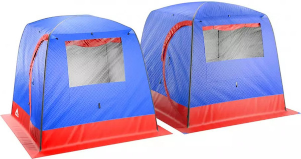 Изображение товара Палатка-баня MORZH XL Lux (синий/красный)