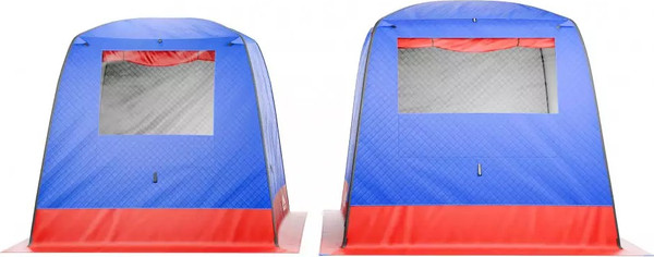 Изображение товара Палатка-баня MORZH XL Lux (синий/красный)