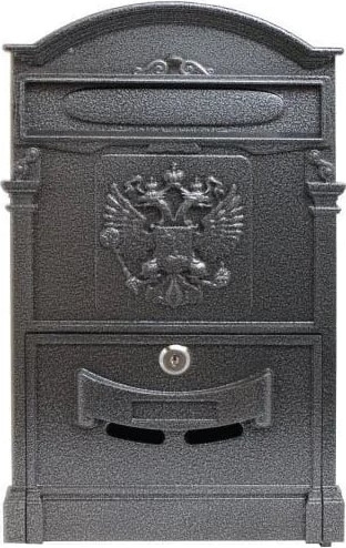 Изображение товара Почтовый ящик Аллюр Герб №4011 (серебристый)