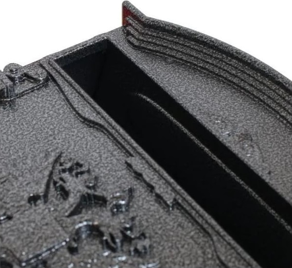 Изображение товара Почтовый ящик Аллюр Герб №4011 (серебристый)