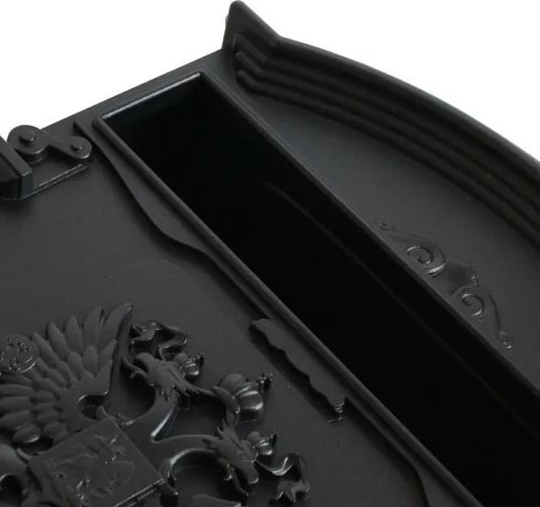Изображение товара Почтовый ящик Аллюр Герб №4011 (черный)