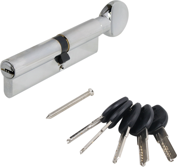 Изображение товара Цилиндровый механизм замка Аллюр HD FG 110-5К CP 60x50G (хром)