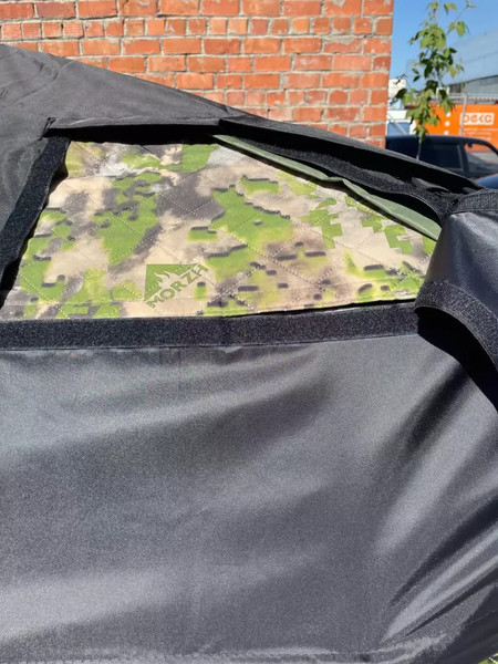 Изображение товара Туристический тент MORZH Влагозащитный Куб XL (черный)