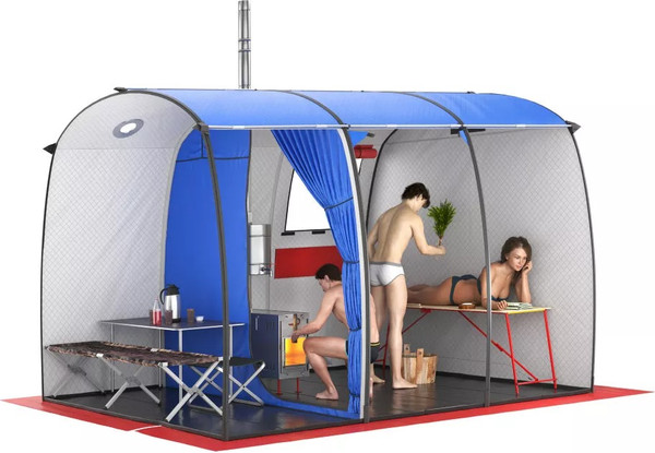 Изображение товара Палатка-баня MORZH Max (камуфляж)