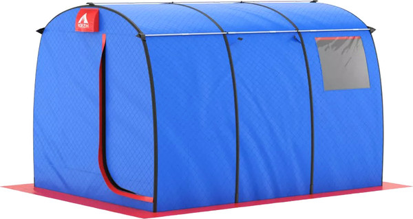 Изображение товара Палатка-баня MORZH Max (синий/красный)