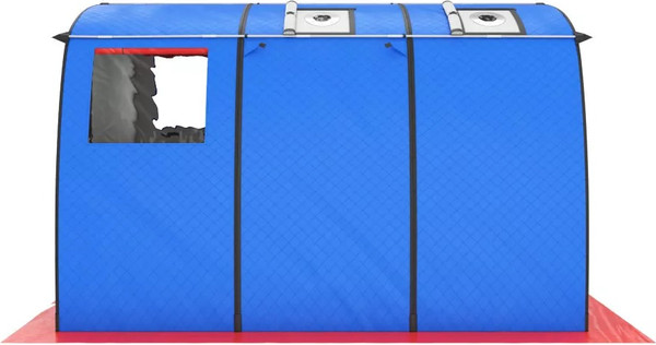 Изображение товара Палатка-баня MORZH Max (синий/красный)