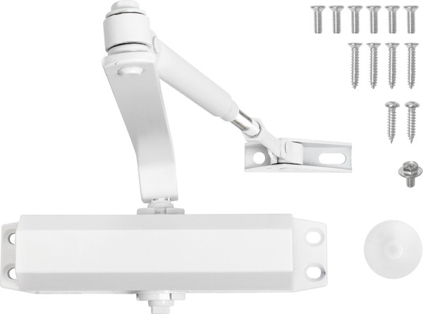 Изображение товара Доводчик с рычагом Аллюр Comfort ДД 165/3-4 A-W RAL9016 (белый)