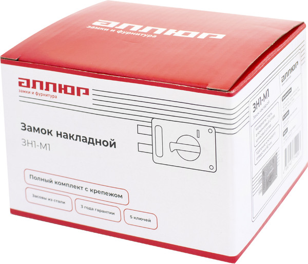 Изображение товара Замок накладной Аллюр ЗН1-М1