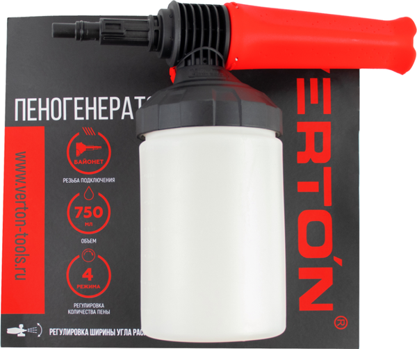 Изображение товара Насадка для минимойки Verton 01.12788.16993 (750мл)