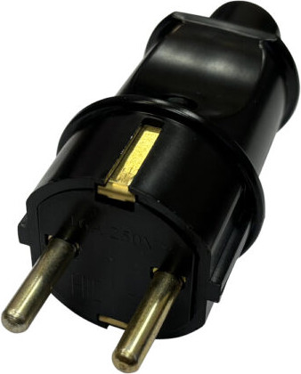 Изображение товара Вилка штепсельная Элект В16-005 (черный)