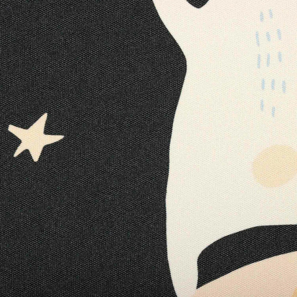 Изображение товара Рулонная штора Franc Gardiner Blackout Print Лунный заяц 55x160 / 9403218162 (черный)