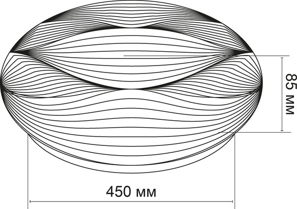 Изображение товара Потолочный светильник LuminArte Dune CLL51