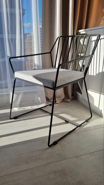 Изображение товара Кресло мягкое Allerd Milord 3060241000 (черный муар/серебристый)