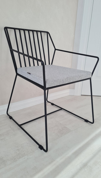 Изображение товара Кресло мягкое Allerd Milord 3060241000 (черный муар/серебристый)