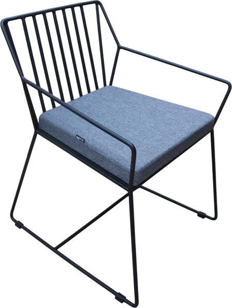 Изображение товара Кресло мягкое Allerd Milord 3060241100 (черный муар/графит)