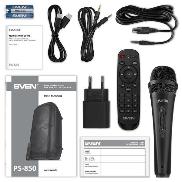 Изображение товара Портативная колонка Sven PS-850