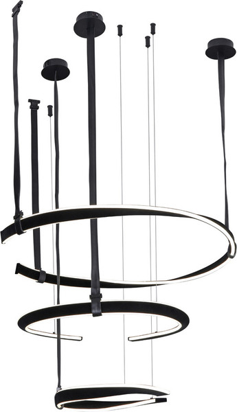 Изображение товара Люстра Kinklight Маджена 07656-3A.19(4000K) (черный)