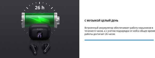 Изображение товара Наушники-гарнитура Sven E-315B (черный)