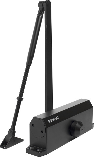 Изображение товара Доводчик с каналом скольжения БУЛАТ Arctic ДД 504/5 A-B (черный)