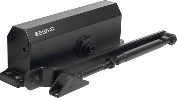 Изображение товара Доводчик с каналом скольжения БУЛАТ Arctic ДД 504/5 A-B (черный)