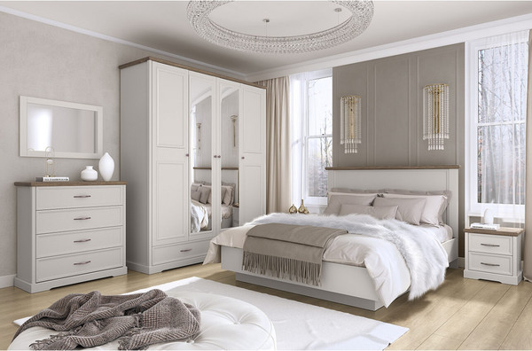 Изображение товара Прикроватная тумба Anrex Toscana New 2S (персидский жемчуг/каньон)