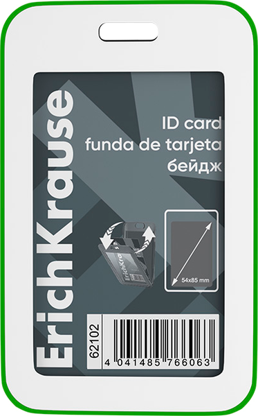 Изображение товара Бейдж Erich Krause Вертикальный / 62102