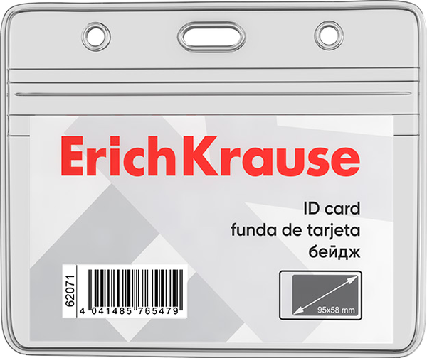 Изображение товара Бейдж Erich Krause Горизонтальный / 62071 