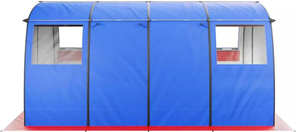 Изображение товара Палатка-баня MORZH Max XL (синий/красный)