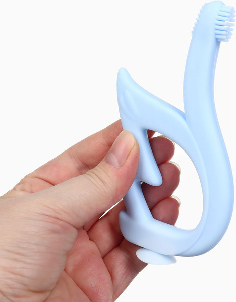 Изображение товара Прорезыватель для зубов Крошка Я Лебедь / 10851773 (голубой)