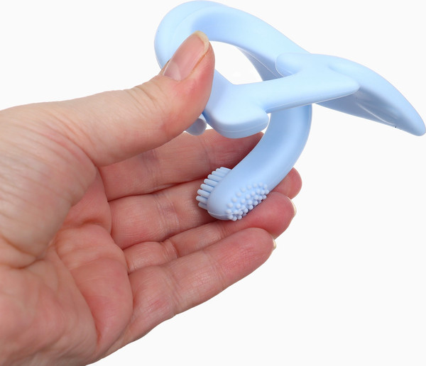 Изображение товара Прорезыватель для зубов Крошка Я Лебедь / 10851773 (голубой)