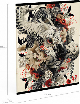 Изображение товара Тетрадь Erich Krause Ink Style / 63300 (48л, клетка)