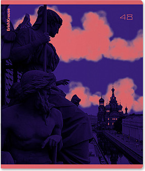 Изображение товара Тетрадь Erich Krause Neonsburg / 63296 (48л, клетка)